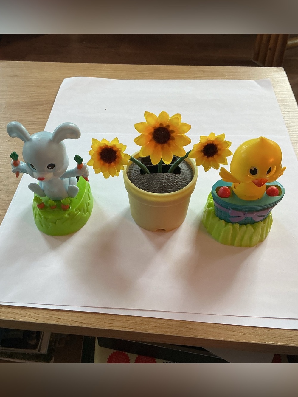 Easter Themed solar powered dancing figures.